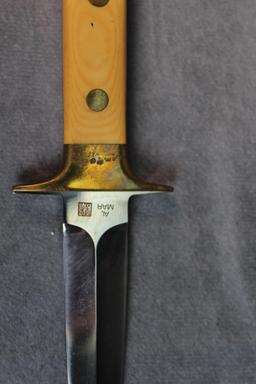 Al Mar Honeywood handle Hattori dagger Fang 1