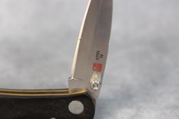 (2) SMALL AL MAR LOCKBACK KNIVES