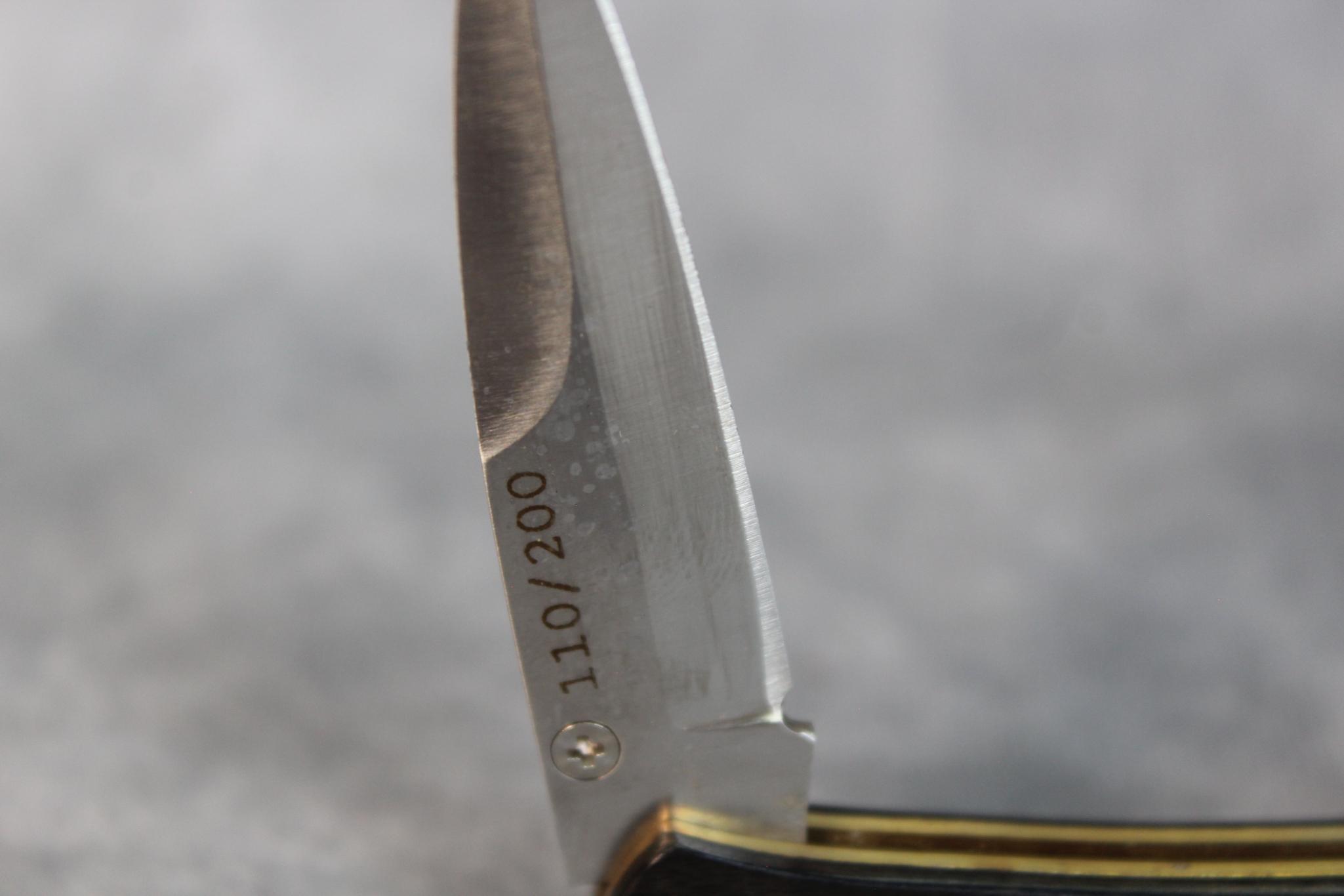 (2) SMALL AL MAR LOCKBACK KNIVES