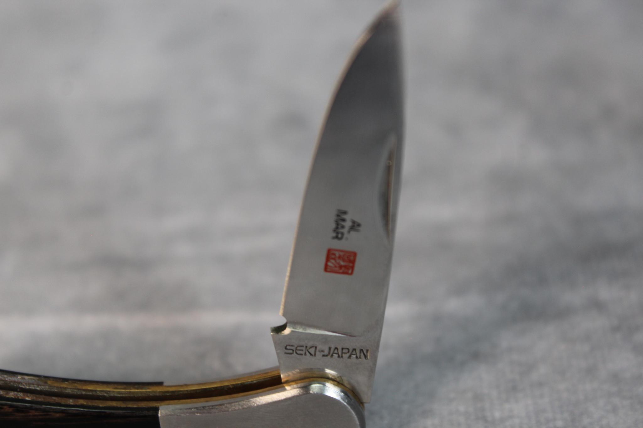 (2) SMALL AL MAR LOCKBACK KNIVES