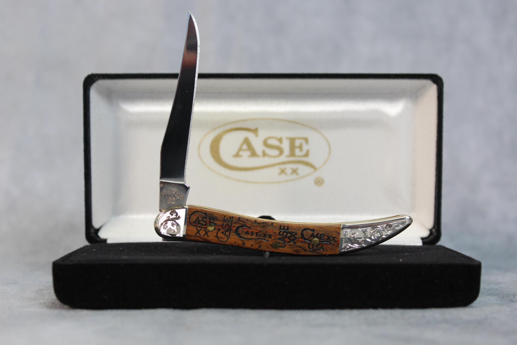 2018 Case XX Tiny Toothpick with Engraved Wood Handles
