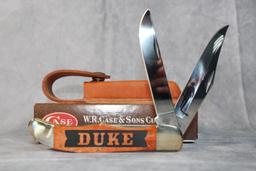 2009 Case XX Large Folding Hunter with Sheath, Duke Handle Etch