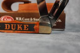 2009 Case XX Large Folding Hunter with Sheath, Duke Handle Etch