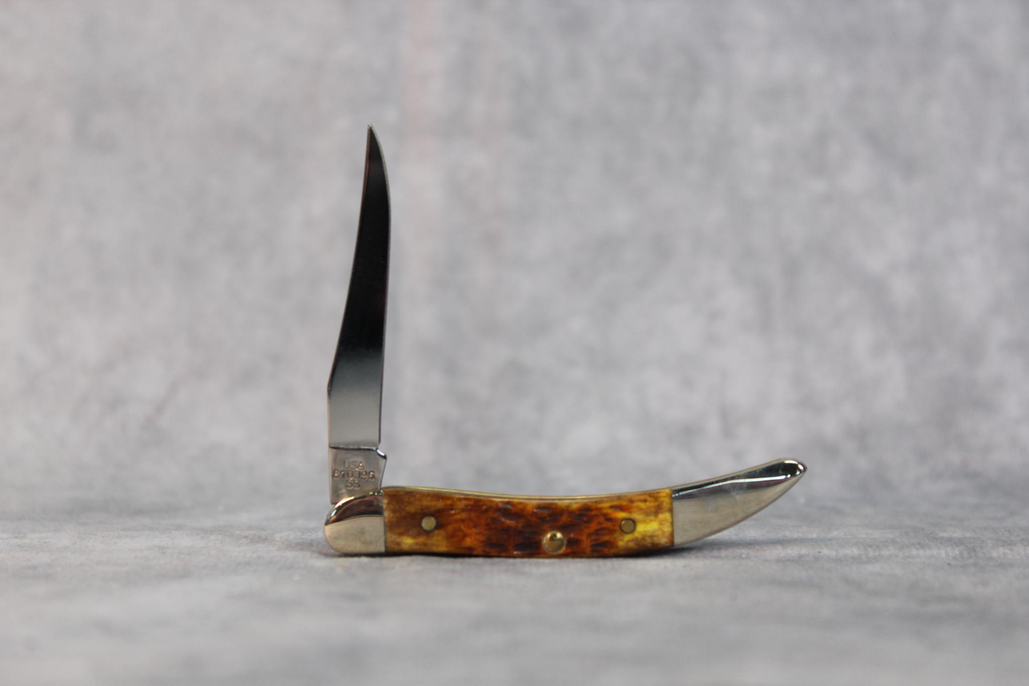 2019 Case XX Limited XX Edition XXXV Honeycomb Bone Rogers Jig Small Texas Toothpick
