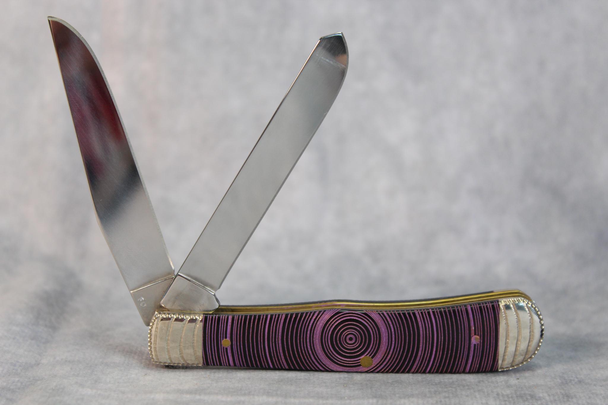 Wild Horse Custom Case XX 'Crushed Velvet Tree Ring' Trapper