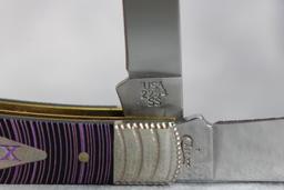 Wild Horse Custom Case XX 'Crushed Velvet Tree Ring' Trapper