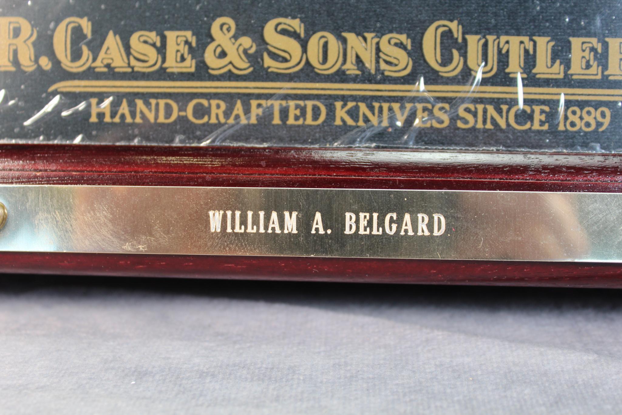 2001 Case XX Collector's Club Three Knife Set in Display Box