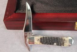 2001 Case XX Collector's Club Three Knife Set in Display Box