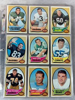 (161) 1970 Topps Football - Many Stars & Rookies