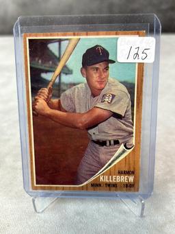 1962 Topps Harmon Killebrew- Sharp!