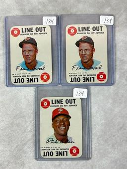 (5) 1968 Topps Game Cards