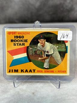 1960 Topps Jim Kaat Rookie