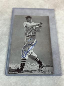 (2) Signed Exhibit Cards - Doerr, and Pinson