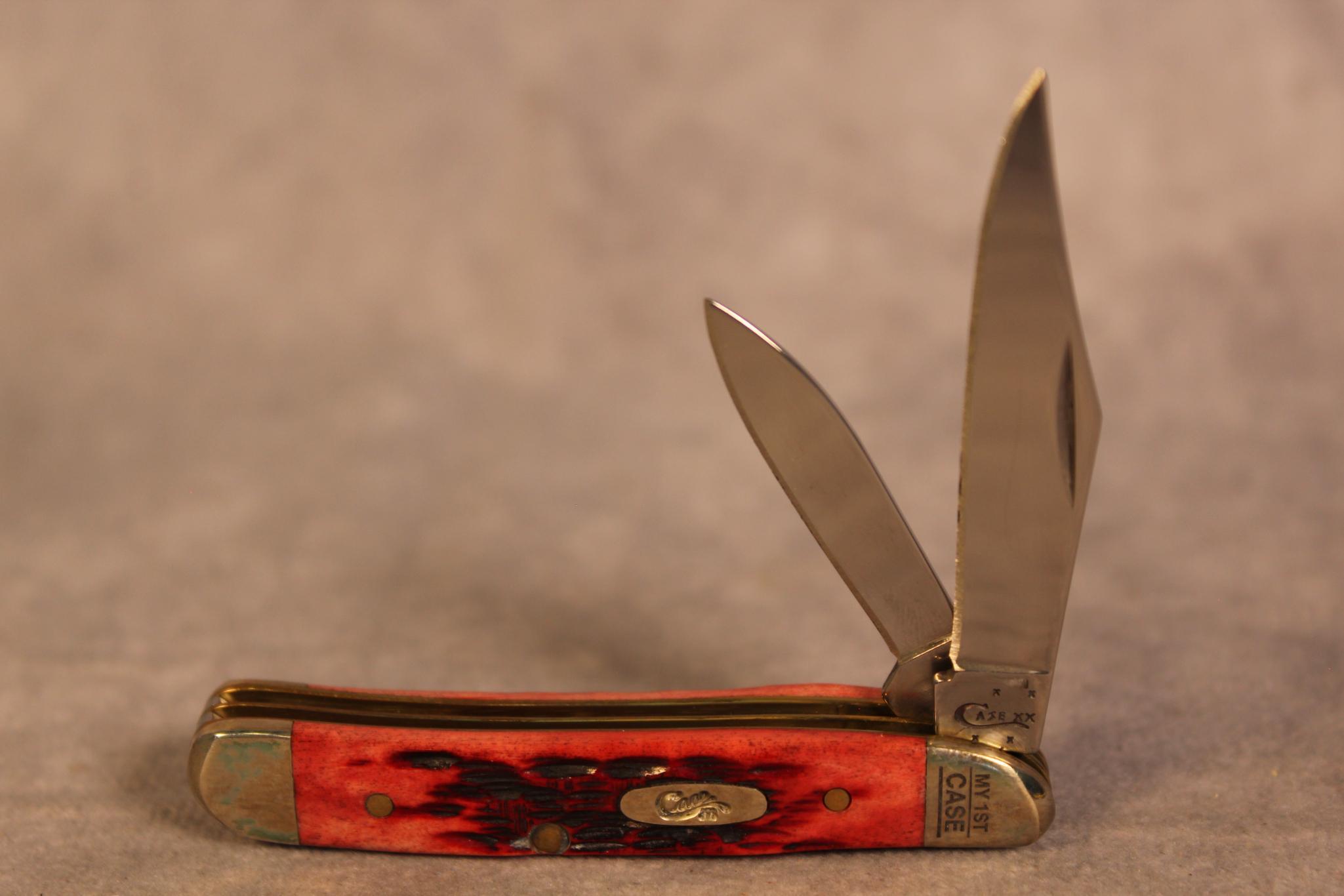 2016 CASE PEANUT OLD RED "MY FIRST KNIFE" 6220