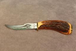 1984 CASE STAG PHEASANT FIXED BLADE STAG GIFT SET