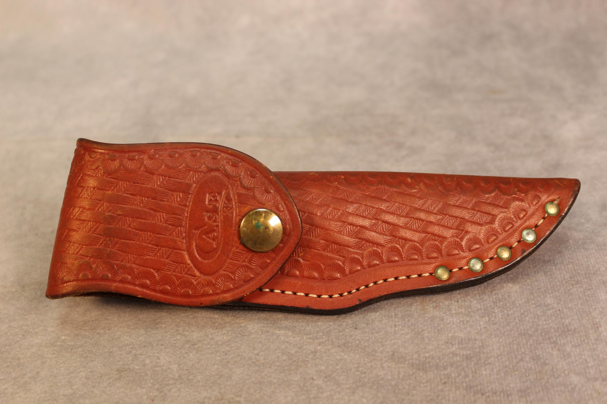 1980 CASE FIXED BLADE PHEASANT HUNTER STAG