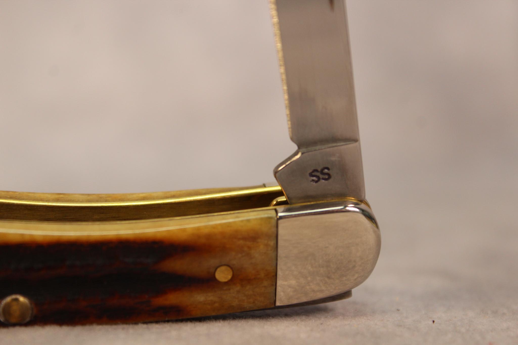 2019 CASE MED STOCKMAN AMBER BONE STAG CUT 6318