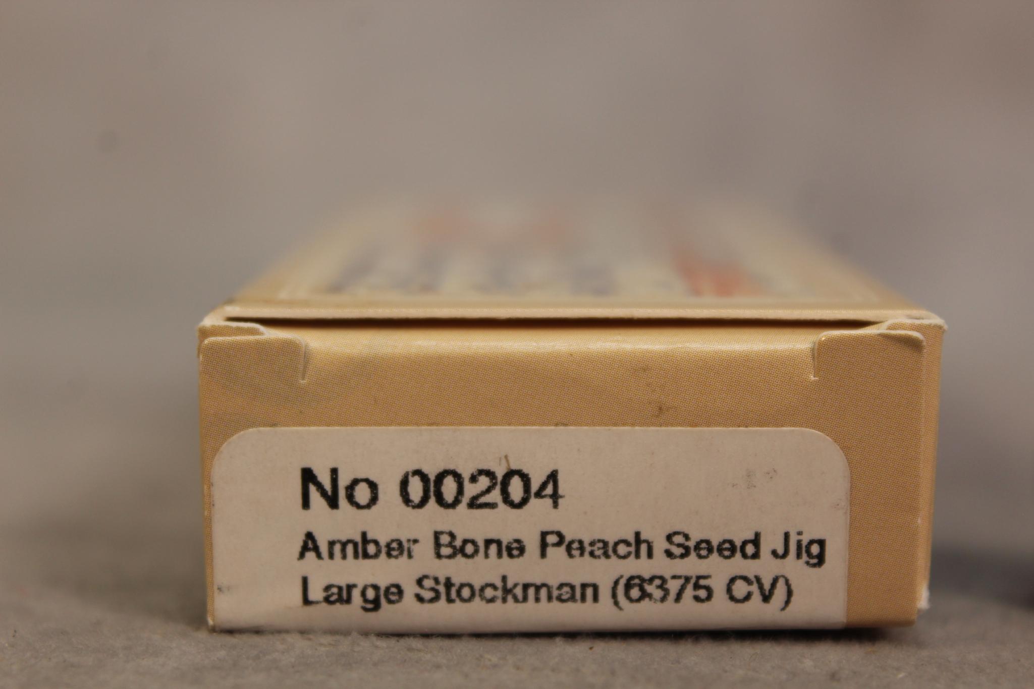 2019 CASE LARGE STOCKMAN AMBER BONE 6375 CV