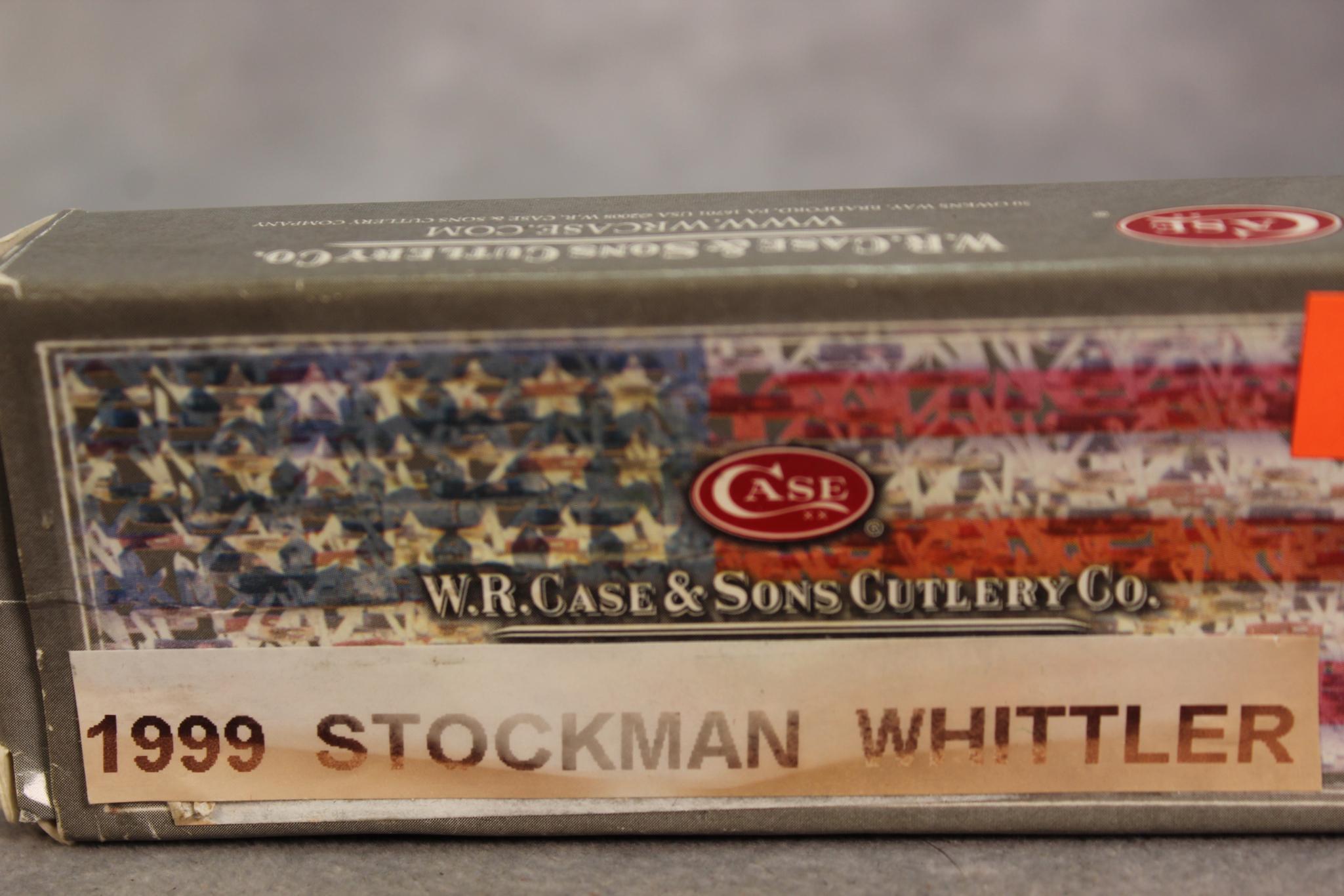 1999 CASE STOCKMAN WHITTLER STAG V5383 WH SS
