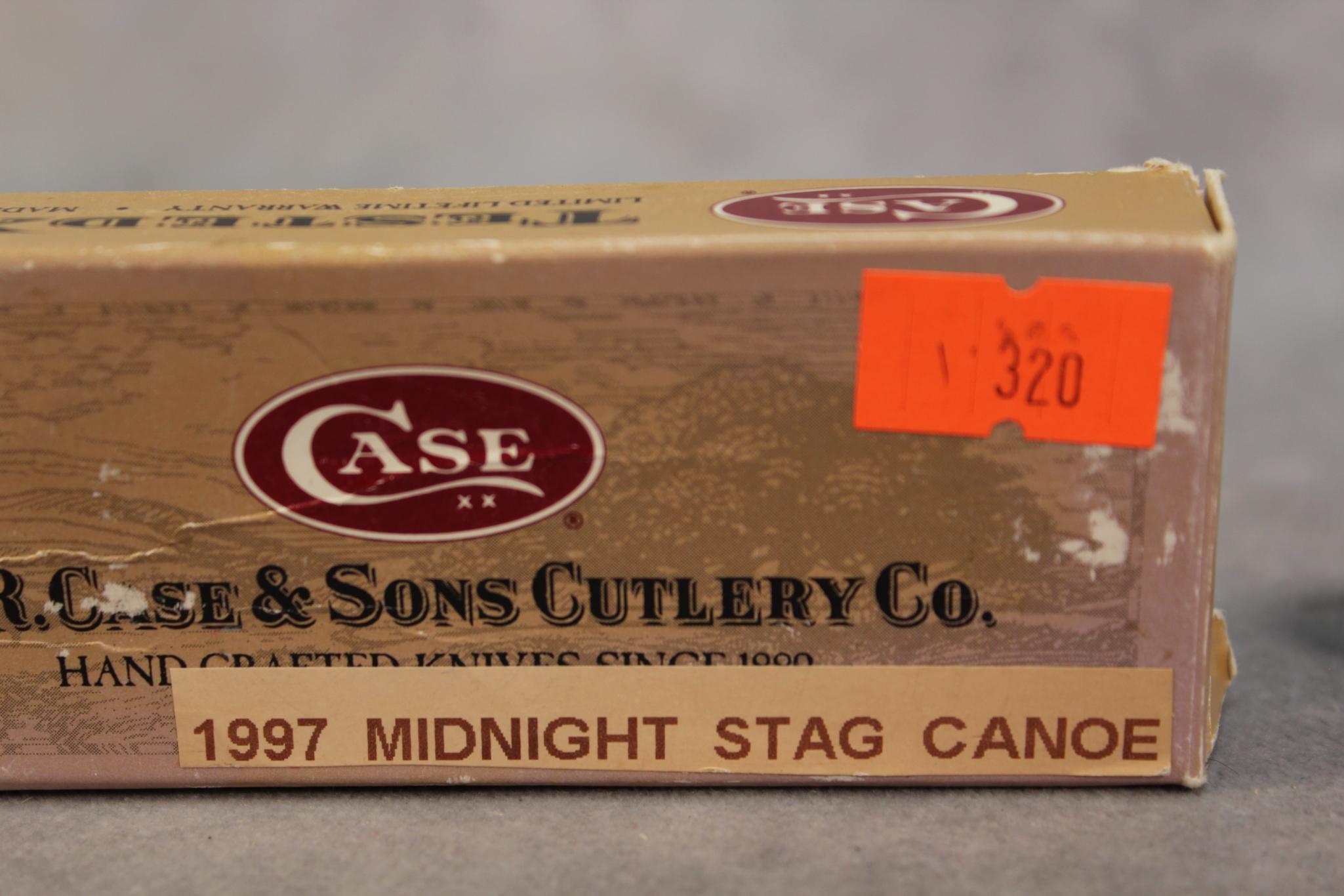1997 CASE MIDNIGHT STAG CANOE FIRST PRODUCTION RUN 52131 SS