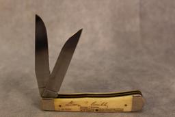 1997 CASE PRESIDENTS KNIFE #340 WHARNCLIFFE TRAPPER 254 WH SS