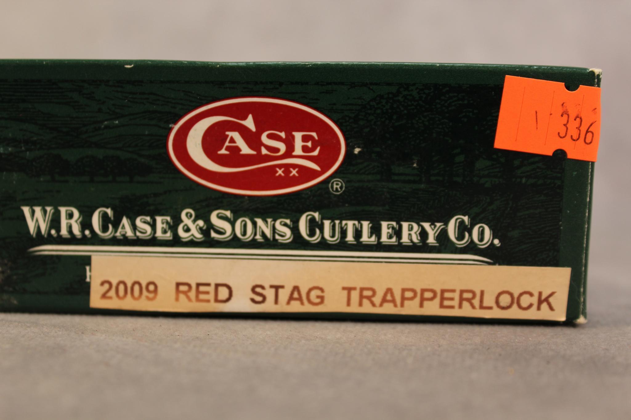 2009 CASE RED STAG TRAPPERLOCK R5154L