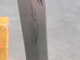 PARKER FROST SINGLE BLADE SMOOTH BONE STAG SURGICAL STEEL JAPAN