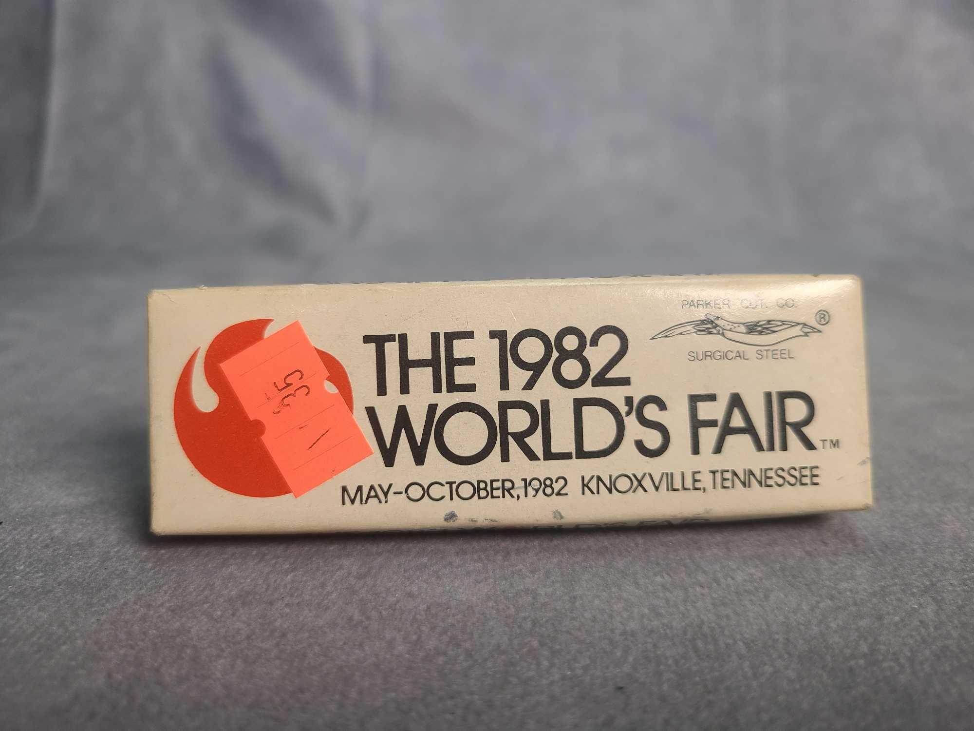 PARKER FROST 1982 WORLDS FAIR JAPAN