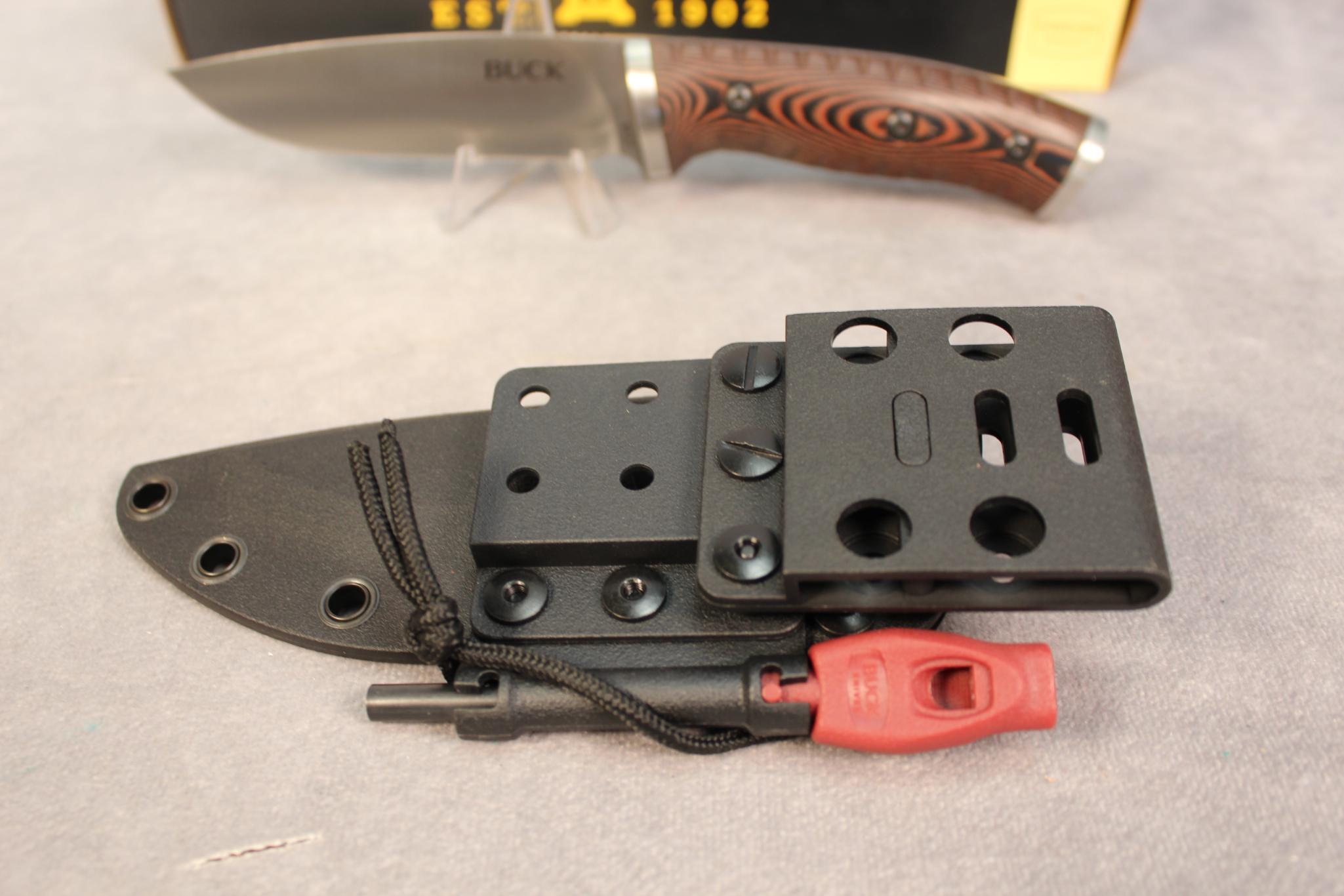 BUCK 863 TACTICAL WITH FIRE STARTER