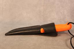 CUTCO MOD. 5717 ORANGE HUNTING WITH GUT HOOK AND STRAIGHT EDGE