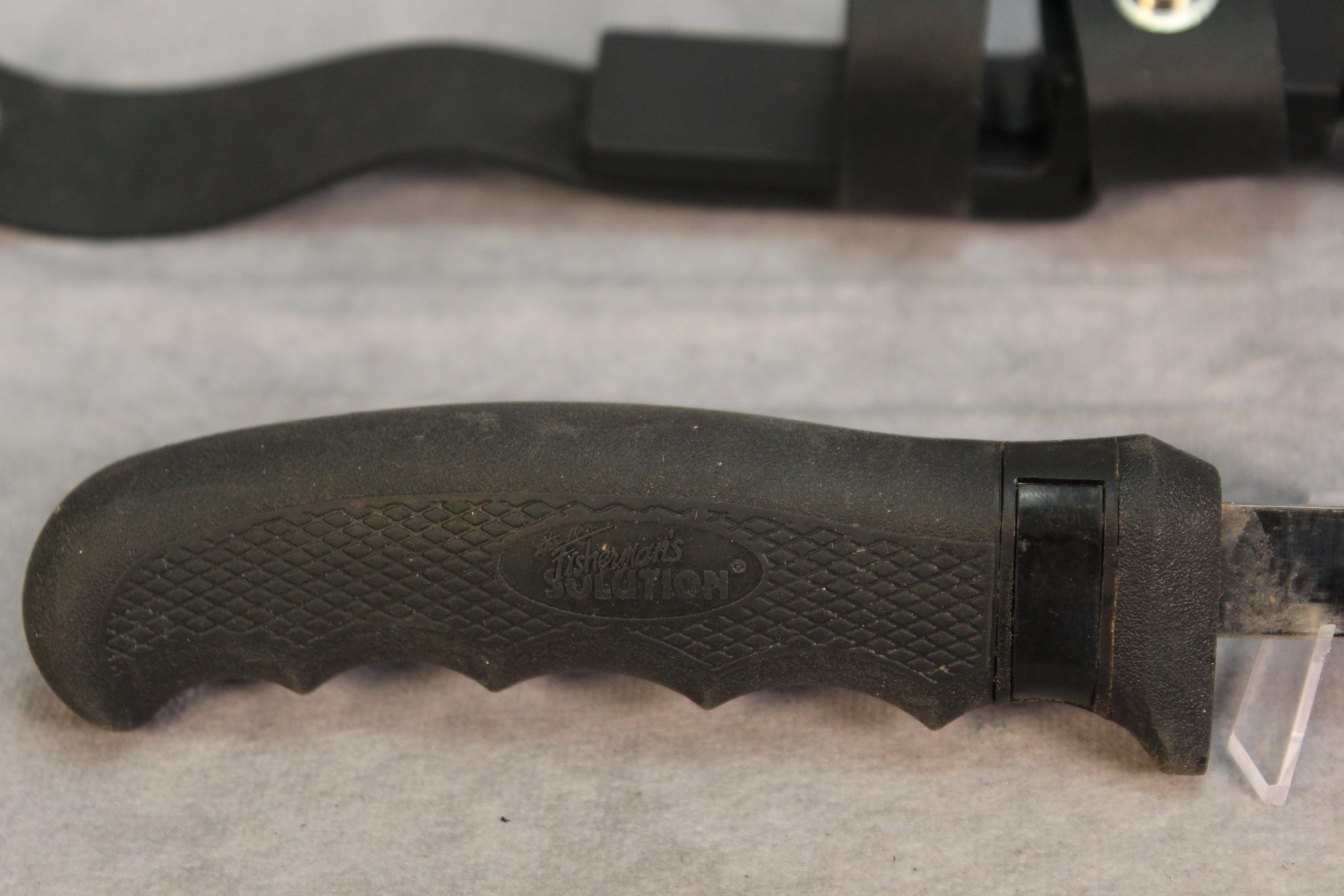 CUTCO FISHERAMAN'S SOLUTION KNIFE WITH SHEATH