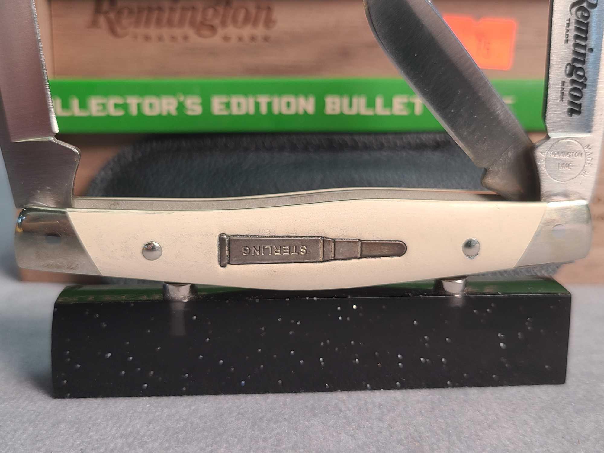 REMINGTON BULLET KNIFE MOD. 50037  IVORY PAPER MICARTA