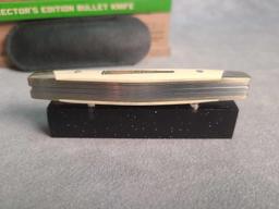 REMINGTON BULLET KNIFE MOD. 50037  IVORY PAPER MICARTA