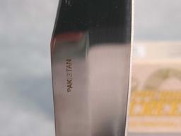 3 COPPER CREEK 5" FOLDIING KNIFE GENUINE BUFFALO HORN