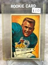 Jack Christianson RC 1952 Bowman Small #129 HOF - EX-MT