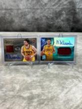 (2) Mathew Dellavedova RC #49/99 2014 Select Spectra Jersey/Auto