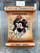 Ickey Woods 20/25 Auto 2017 Panani #152