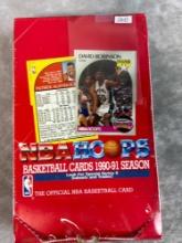 1990-91 NBA Hoops SeriesII Factory Wrapped Box