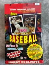 1995 Topps BB Series 1 Unopened Wax Box Factory Sealed - NICE!!!