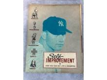 1958 Mickey Mantle Self Improvement Book - National Sports Counsel Cover