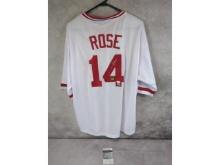 Pete Rose "Hit King" jersey , JSA