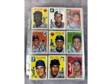 200+ 1954 Topps Reprint Set Including Jackie Robinson & 80+ Conlon Collection Cards Including Babe R