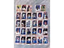 1992 McDonalds Cleveland Indians Complete Set- Jim Thome Rookie