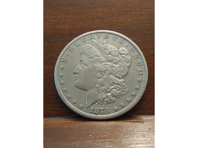 1878CC MORGAN DOLLAR AU