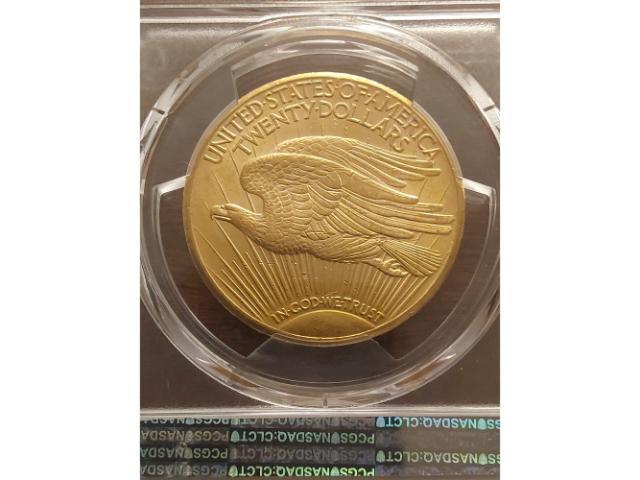 1927 $20. SAINT GAUDENS PCGS MS63