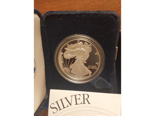 2002 PROOF U.S. SILVER EAGLE