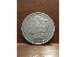 1892S MORGAN DOLLAR SEMI KEY XF