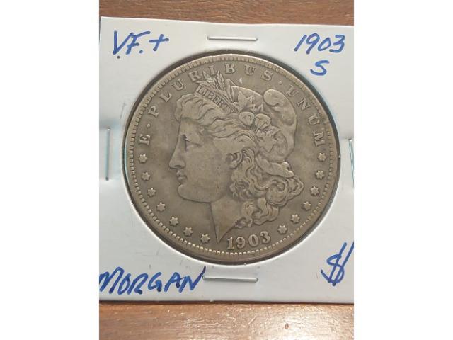 1903S MORGAN DOLLAR VF+