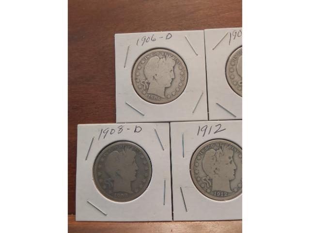 1906D,06S,08D,12,12D BARBER HALVES G