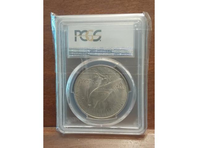 1923 PEACE DOLLAR PCGS MS64